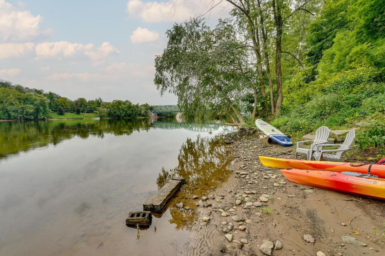 Upper Black Eddy Home With Delaware River Access! Esterno foto